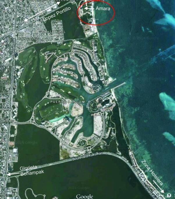 Punta Me Luxury Apartments Ocean View & Beach Front In Amara Cancun Luaran gambar